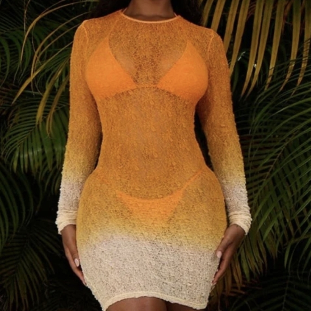 new ICON SWIM String Bikini L Padded 2pc Triangle Top Swimwear OJ Bathing Suit